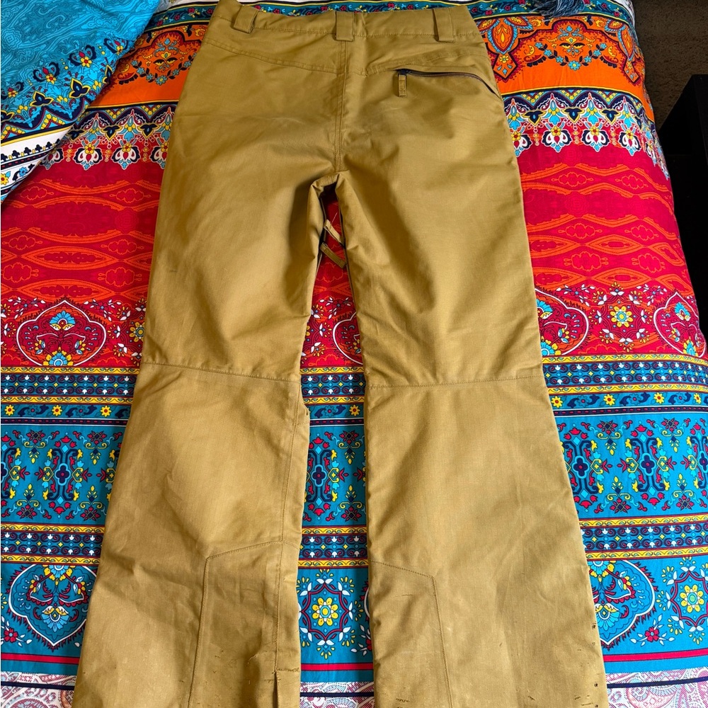 Men's RIDE Snowboarding Pants in Tan